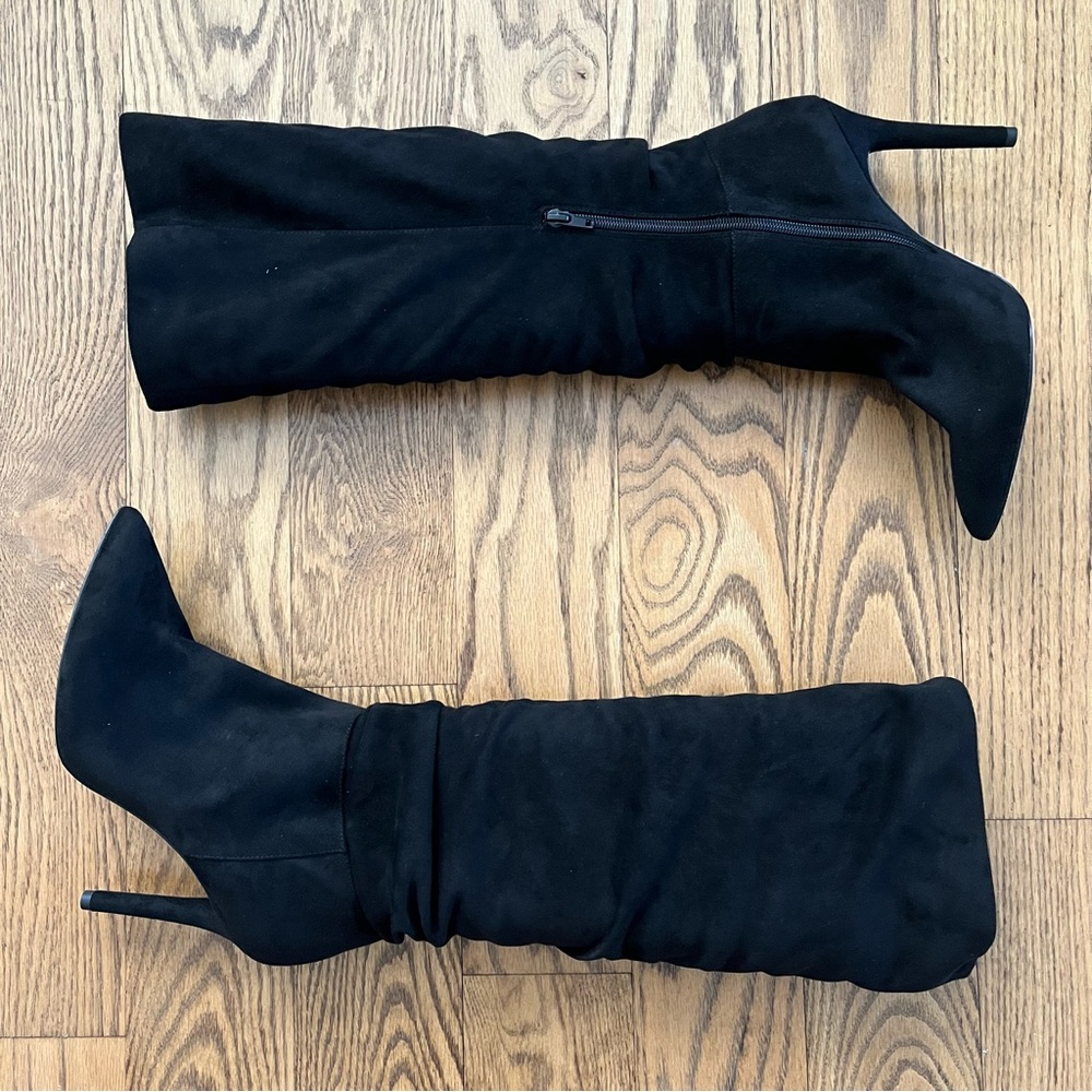Jessica Simpson “Saferra” Faux Suede Knee High Boots Sz 11 New Without Box